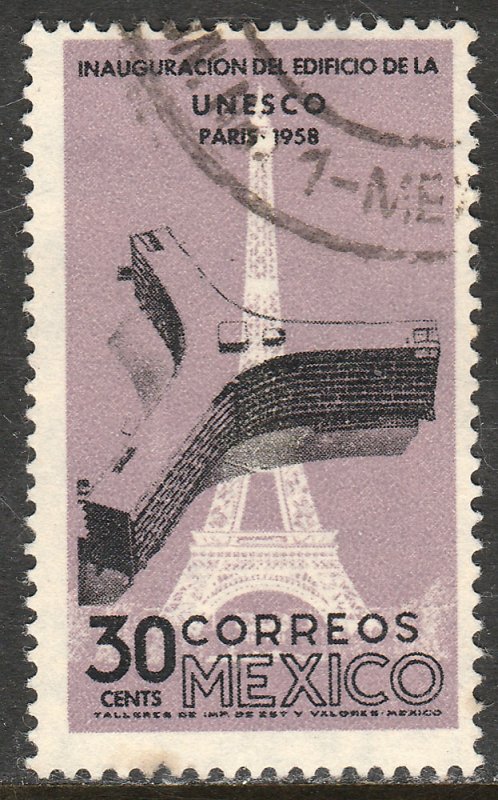 MEXICO 905, 30c Opening of UNESCO Hdq. Paris, Used. VF. (33)