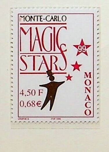 MONACO Sc 2140 NH ISSUE OF 1999 - MAGIC SHOW