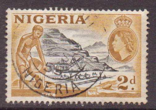 Nigeria    #83  used  (1953)