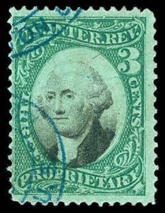 U.S. REV. PROPRIETARY RB3b  Used (ID # 80066)