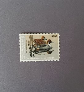 RW50, Pintails, Mint OGNH, CV $30.00