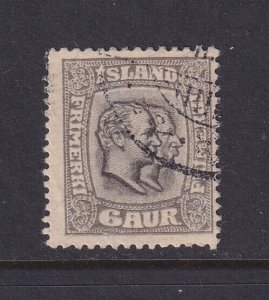 Iceland, Scott 103, used (thin)