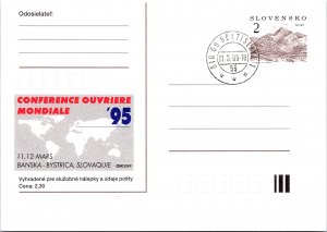 Slovakia, Government Postal Card