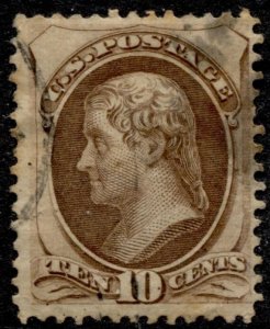 US Stamps #188 USED SECRET MARK