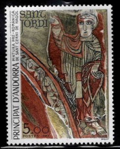 Andorre (French) Andorra Scott 328 Romanesque fresco MNH**