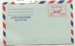  Philippines ALS #6 aerogram air letter MINT (stationary whole postal)