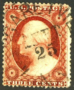 U.S. #25 USED