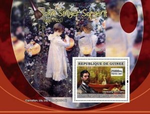 Guinea 2007 MNH - ART - American Impressionists. YT 594, Mi 4887/BL1281