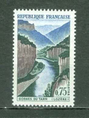 FRANCE 1965 LANDSCAPES #1128  MNH...$0.75