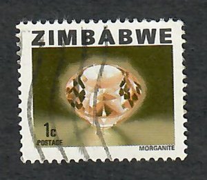 Zimbabwe #414 used single