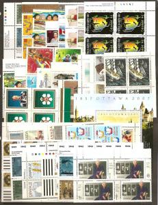 Canada   Mint Postage Lot   Face Value $60.41