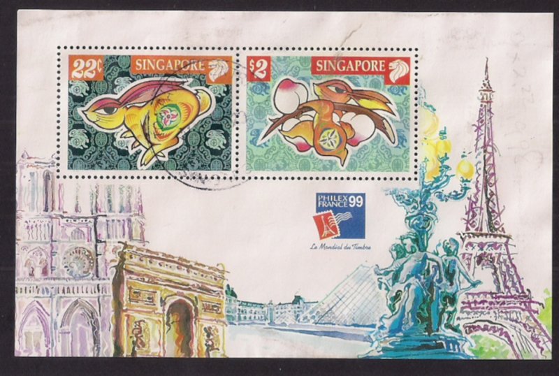 Singapore: $2 Year of the Rat #742 plus bonus 809Ce for singles Please Read!