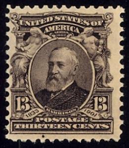 Scott #308 Mint, OG, NH, Dealer Graded Fine