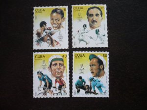 Stamps - Cuba - Scott# 3437-3440 - MNH Set of 4 stamps