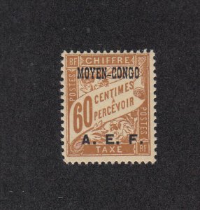 Middle Congo Scott #J8 MH