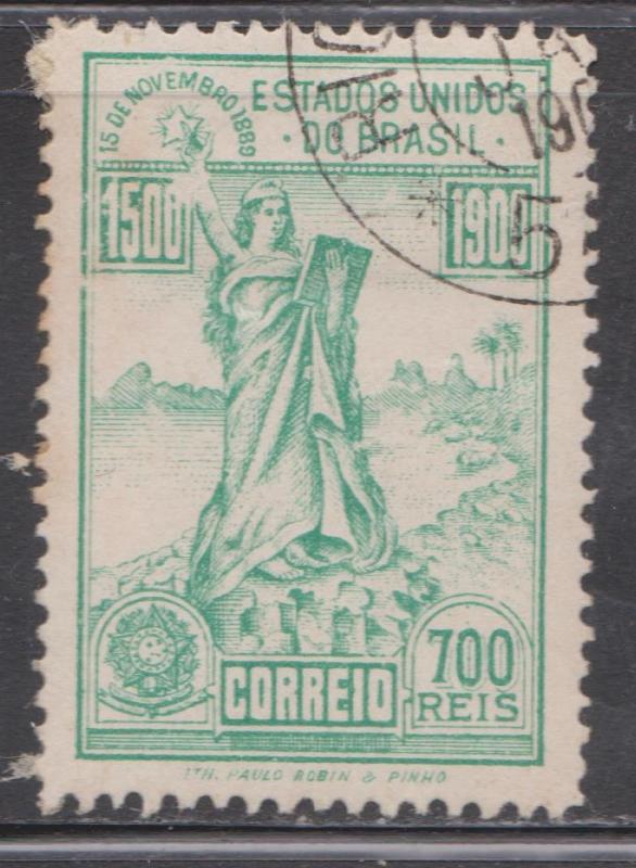 BRAZIL - Scott # 165 Used - Nice Stamp