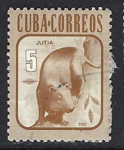 Cuba 2459 VFU FAUNA Q668-4