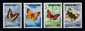 [70927] Djibouti 1978 Insects Butterflies  MNH