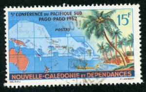 New Caledonia Scott 321 ULHR - 5th South Pacific Congress 1962 - SCV $1.90