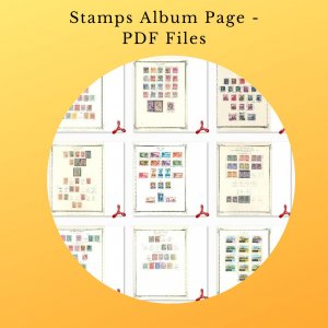 MONGOLIA 1924-2010 PDF (DIGITAL) STAMP ALBUM PAGES