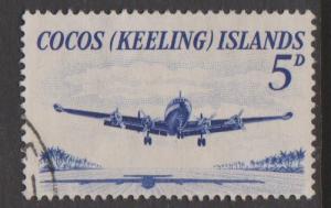 Cocos Islands Sc#2 Used