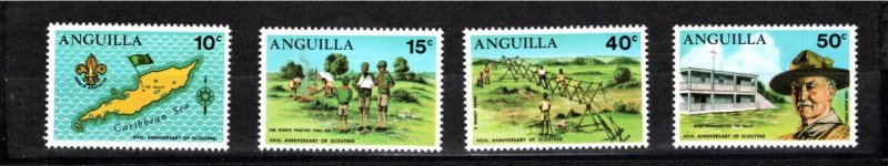 Anguilla 1970 Sc 95-8 MNH Commemorative Perforate