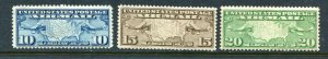 C7 - C9 Map  Air Mail Stamp Set MNH  1926 - 1927 CV $21.25