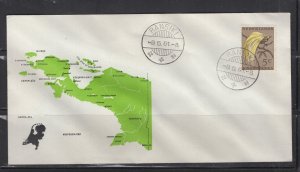 Netherlands New Guinea cover postmark RANSIKI 1961  (#23)