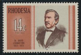 Rhodesia   SG 480  SC# 299   MNH  Famous Rhodesians   see details 