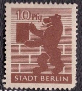 Germany DDR Russian Occupation Berlin 1945 -  11N4 MH