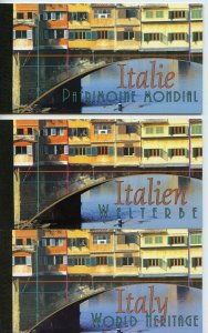 UNITED NATIONS WORLD HERITAGE SET OF 3 ITALY PRESTIGE BOOKLETS COMPLETE MINT NH 