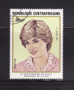 Central African Republic C273 U Princess Diana (C)