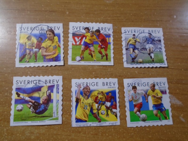 Sweden  #  2482a-f   used