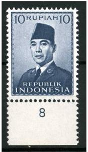 Indonesia 1951 - Scott 395 MNH - 10r, Pres. Sukarmo 
