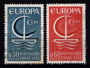 France 1966 Europa, Set [Used]