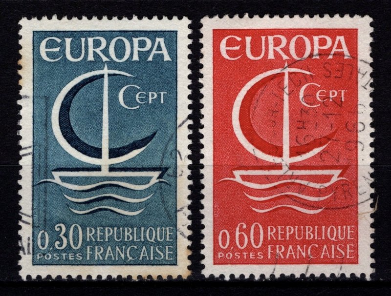 France 1966 Europa, Set [Used]