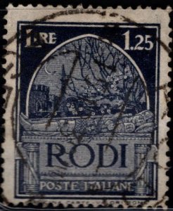 ITALY Offices in Rhodes Scott 60 Used 1932 perf 14 inscribed stamp