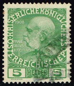 Austria #113 Franz Josef; Used (0.25)