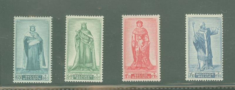 Belgium B437-B440 Mint F-VF H