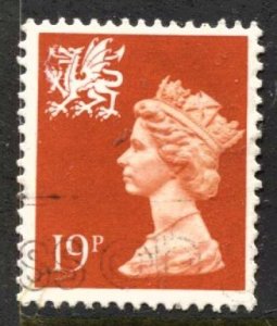 STAMP STATION PERTH Wales #WMH36 QEII Definitive Used 1971-1993