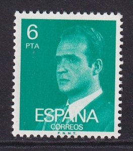 Spain   #1979  MNH  1977  King Juan Carlos I   6p
