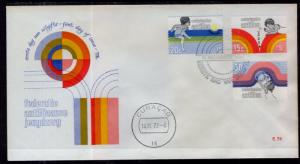 Netherlands Antilles B119-B121 U/A FDC