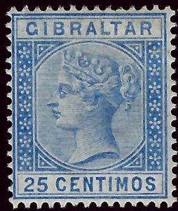 Beautiful Gibraltar #32 Mint OG F-VF SCV$25.00...Win a Bargain!