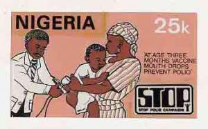 Nigeria 1984 Stop Polio Campaign - original hand-painted ...