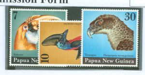 Papua New Guinea #399-401 Mint (NH)