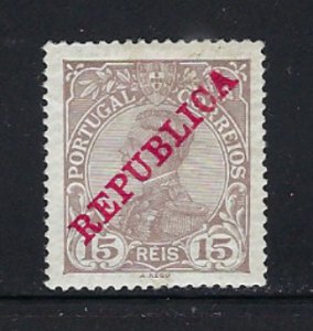 Portugal 173 MLH 1910 issue (ak7206)