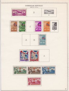 dominican republic stamps page ref 17152 