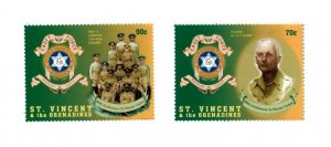 St. Vincent 1996 SC# 2357-8 Cadet Force, Diamond Jubilee - Set of 2 Stamps - MNH