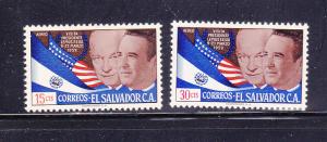 Salvador C184, C186 MH Flags