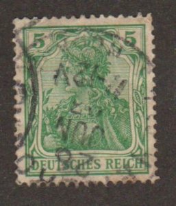 Germany - Scott # 67 Germania - used
